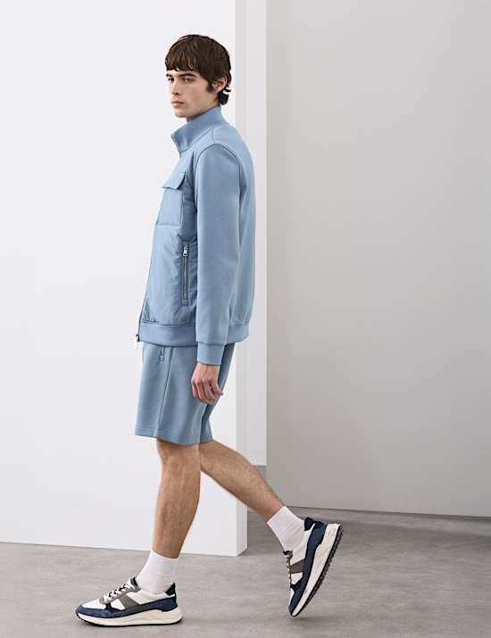 Cotton Rich Zip Up Pocket Jacket