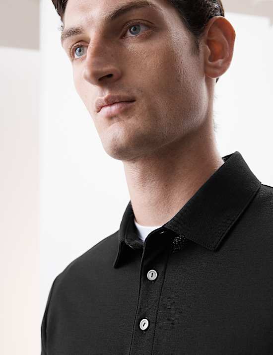 Polo en coton Coolmax&reg;