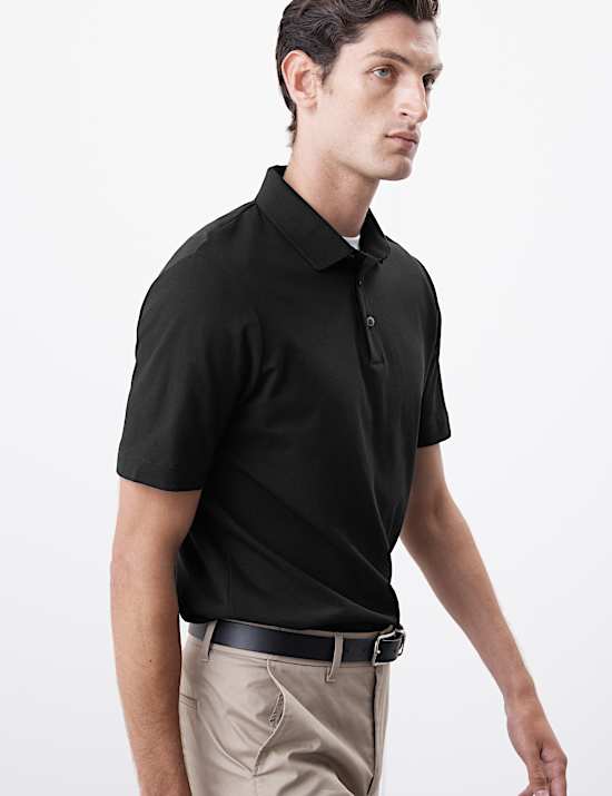 Polo en coton Coolmax&reg;