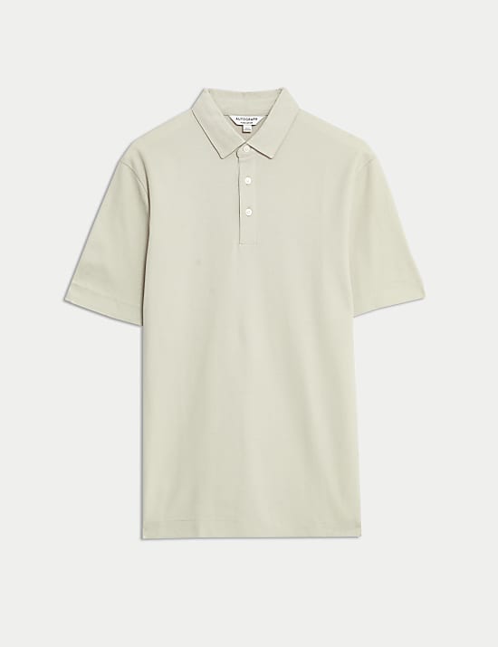 Pure Cotton Micro Pique Polo shirt