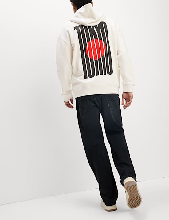 Cotton Rich Tokyo Graphic Hoodie