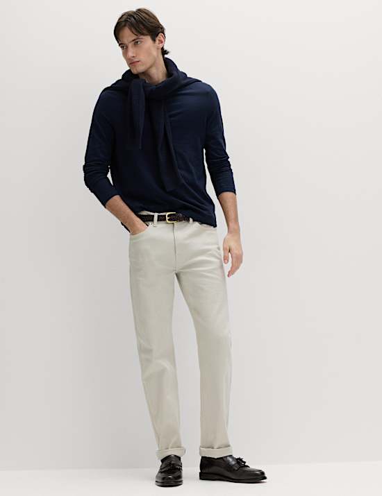 2 Pack Pure Cotton Long Sleeve T-Shirts