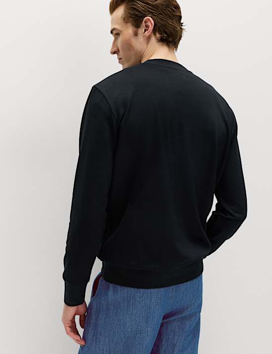 2 Pack Cotton Rich Crew Neck Sweatshirts