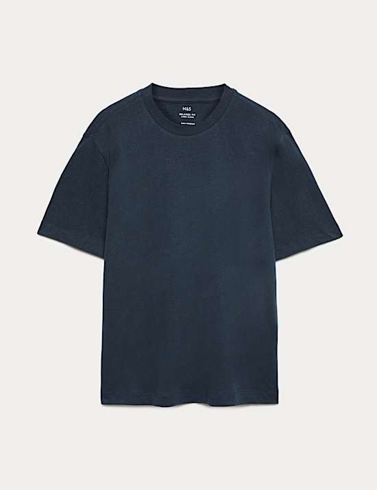 Relaxed Fit Linen T-Shirt