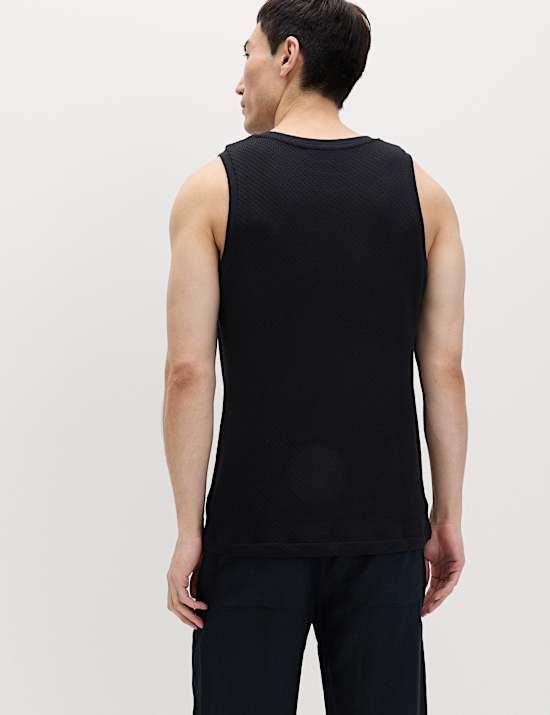 Cotton Rich Knitted Vest