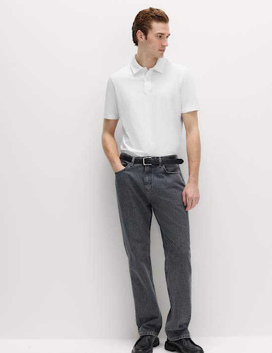 Lot de 5 polos 100 % coton