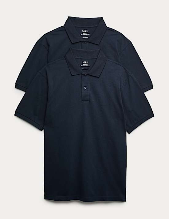 מארז 2 חולצות פולו Ultimate מבד עשיר בכותנה