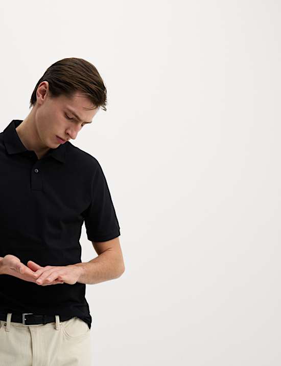 Μπλούζες πόλο Ultimate με υψηλή περιεκτικότητα σε βαμβάκι, σετ των 2