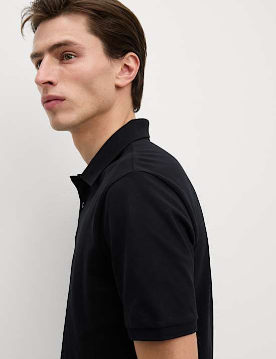 Μπλούζες πόλο Ultimate με υψηλή περιεκτικότητα σε βαμβάκι, σετ των 2