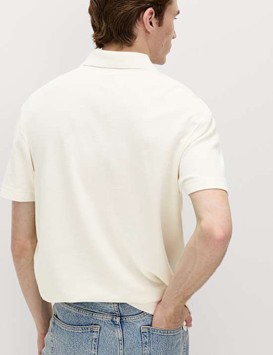 Polo 100 % coton teint en pi&egrave;ce