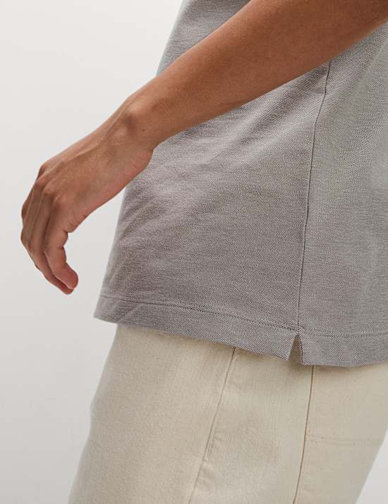 2pk Cotton Rich Tipped Polo Shirts