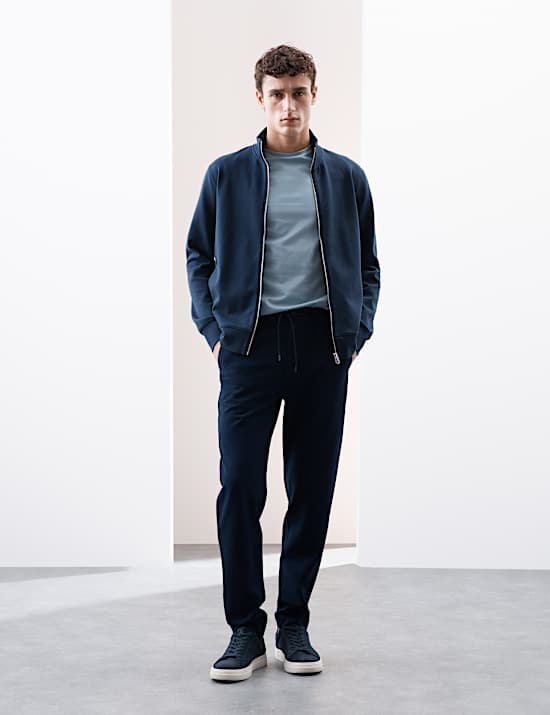 Kaus Oblong Kerah Bundar Performa Katun Supima&reg; Murni