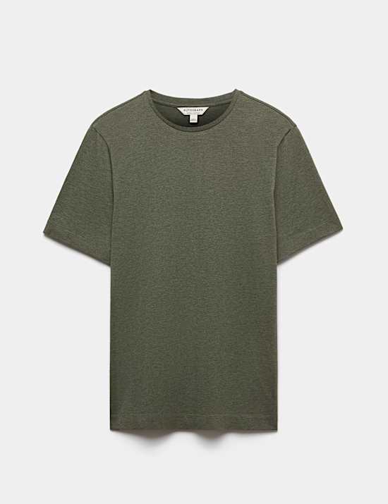 Pure Supima&reg; Cotton Performance Crew Neck T-shirt