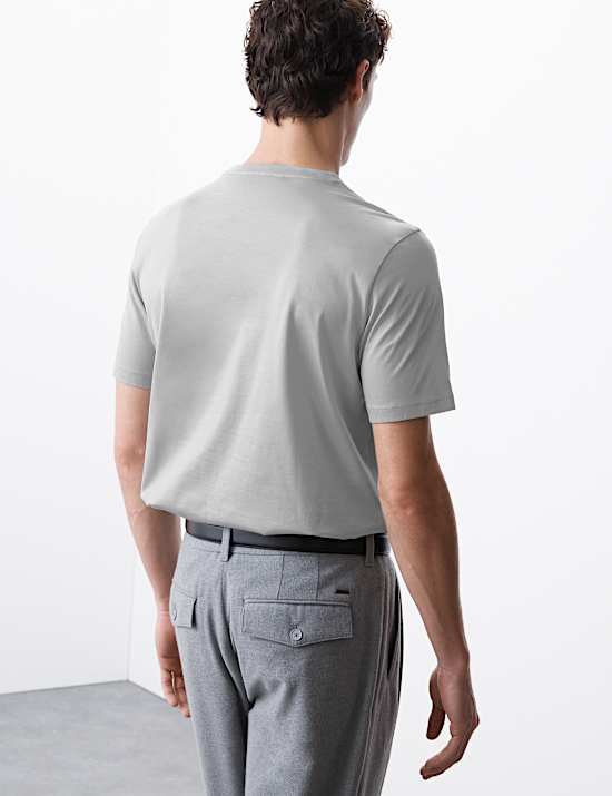 Pure Supima&reg; Cotton Performance Crew Neck T-shirt