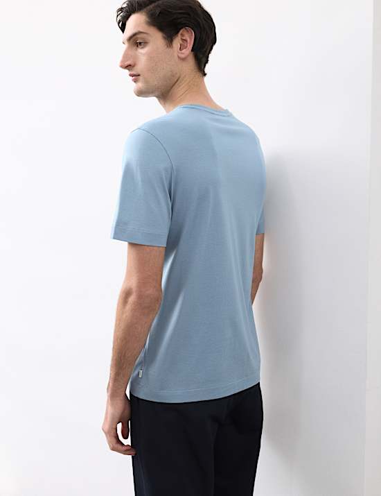 Pure Supima&reg; Cotton Performance Crew Neck T-shirt