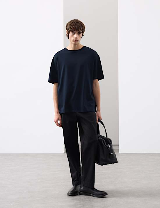 Pure Supima&reg; Cotton Performance Crew Neck T-shirt