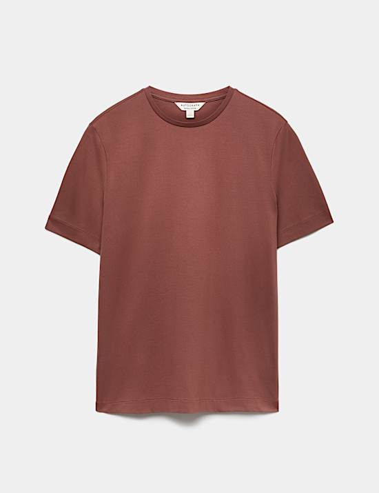 Camiseta de alto rendimiento con cuello redondo 100 % algod&oacute;n Supima&reg;