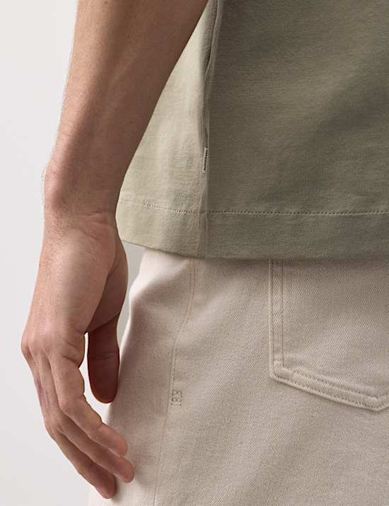 Pure Supima&reg; Cotton Performance Crew Neck T-shirt