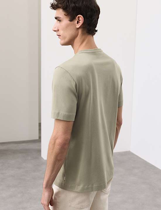 Pure Supima&reg; Cotton Performance Crew Neck T-shirt