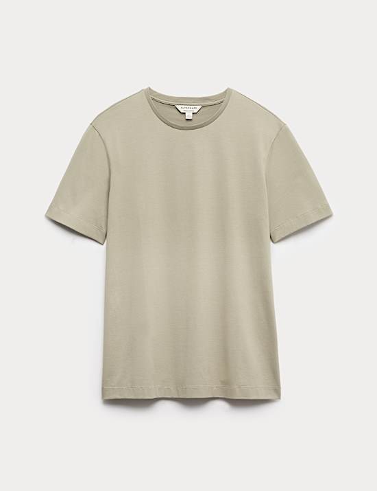 Pure Supima&reg; Cotton Performance Crew Neck T-shirt