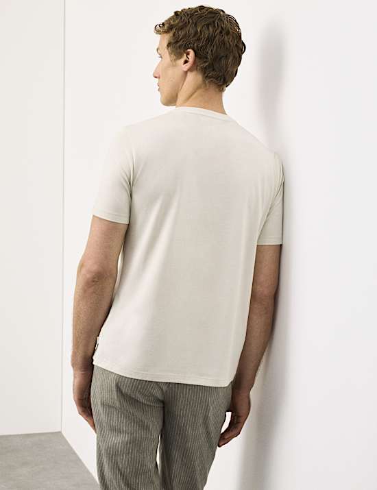 Pure Supima&reg; Cotton Performance Crew Neck T-shirt