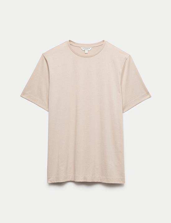 Pure Supima&reg; Cotton Performance Crew Neck T-shirt