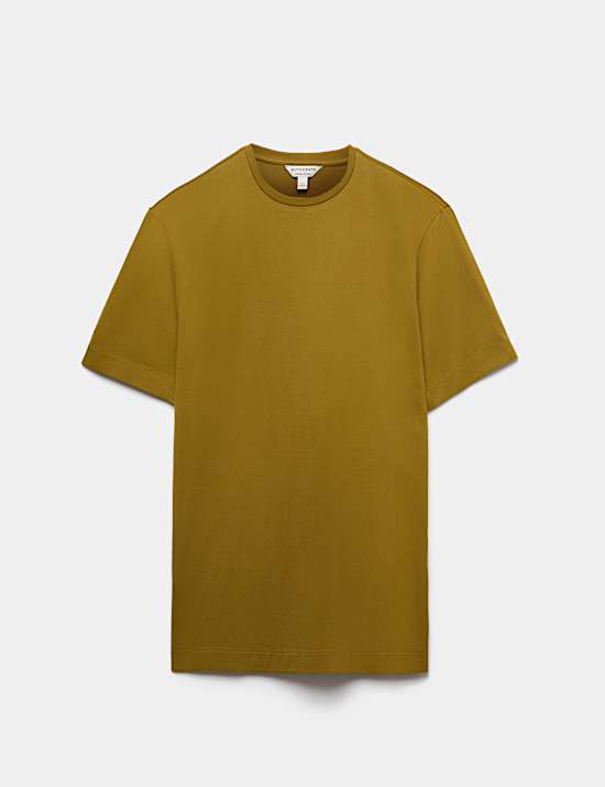 Pure Supima&reg; Cotton Performance Crew Neck T-shirt