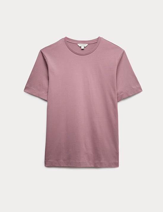 T-shirt Performance &agrave; col rond en 100 % coton Supima&reg;