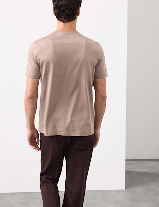 Pure Supima® Cotton Performance Crew Neck T-shirt