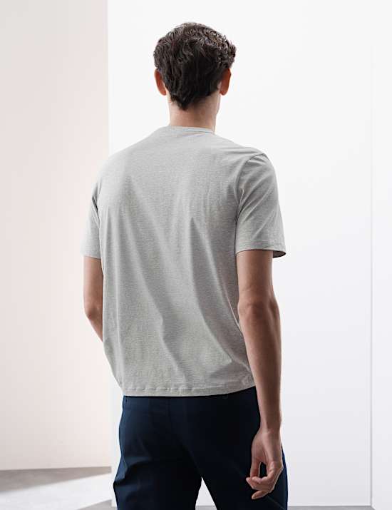Pure Supima&reg; Cotton Performance Crew Neck T-shirt