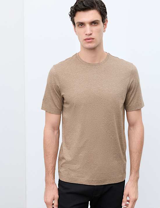 Pure Supima&reg; Cotton Performance Crew Neck T-shirt