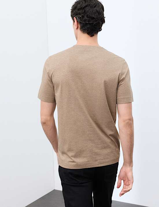 Pure Supima&reg; Cotton Performance Crew Neck T-shirt