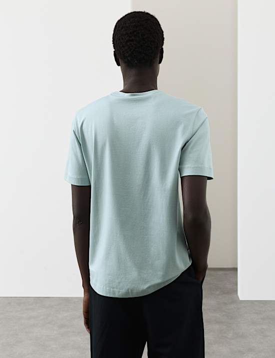 T-shirt Performance &agrave; col rond en 100 % coton Supima&reg;