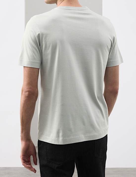 Pure Supima&reg; Cotton Performance Crew Neck T-shirt