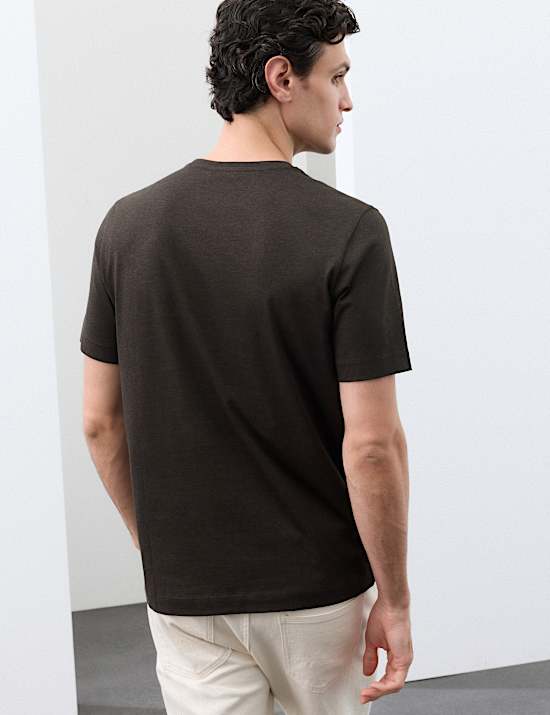 Pure Supima&reg; Cotton Performance Crew Neck T-shirt
