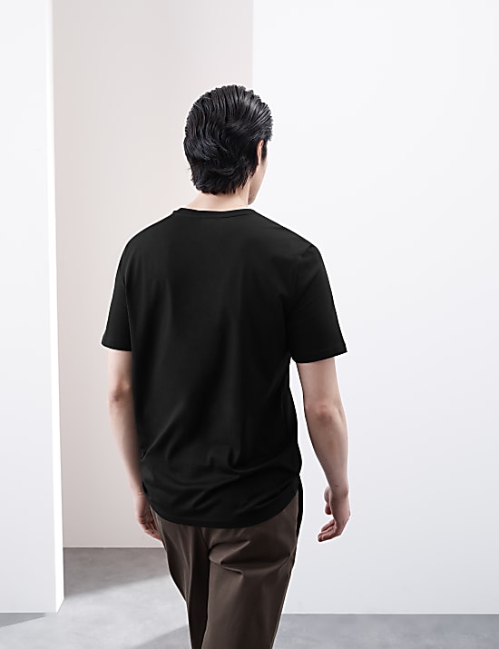 Pure Supima® Cotton Performance Crew Neck T-shirt