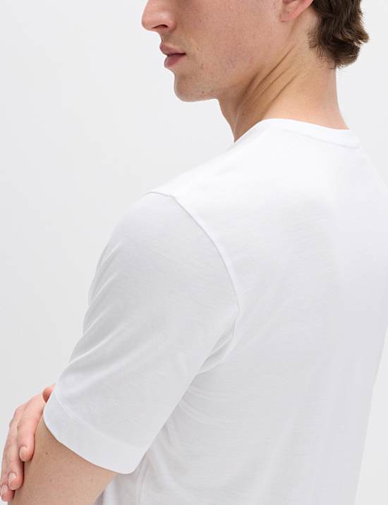 Pure Supima&reg; Cotton Performance Crew Neck T-shirt