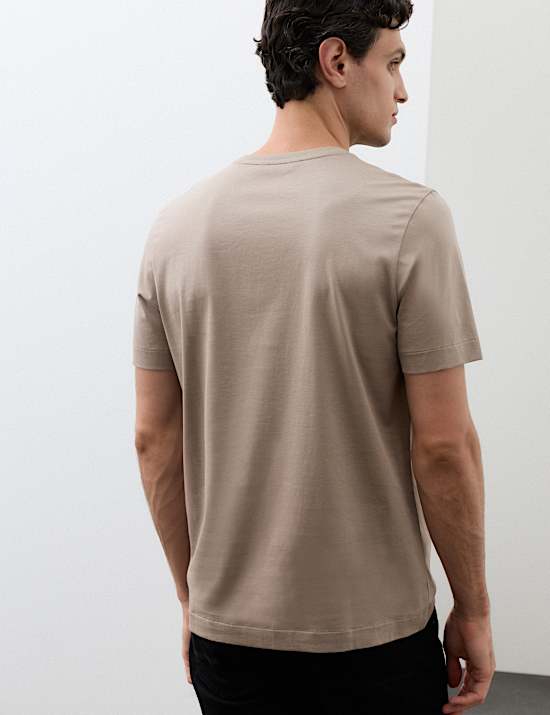 Pure Supima&reg; Cotton Performance Crew Neck T-shirt