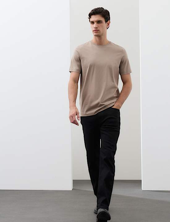 Pure Supima&reg; Cotton Performance Crew Neck T-shirt