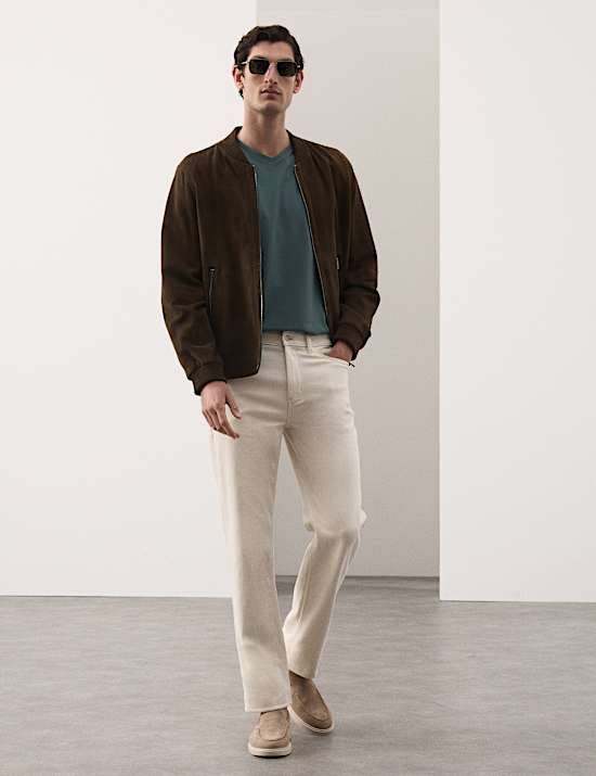 Pure Supima&reg; Cotton V-Neck T-Shirt