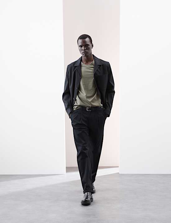 Pure Supima® Cotton V-Neck T-Shirt