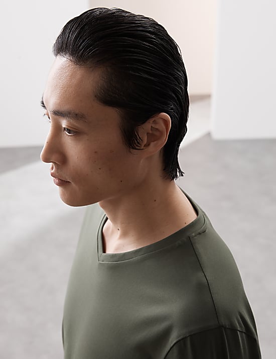 Pure Supima® Cotton V-Neck T-Shirt