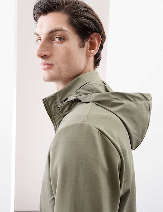 Technical Hooded Jacket