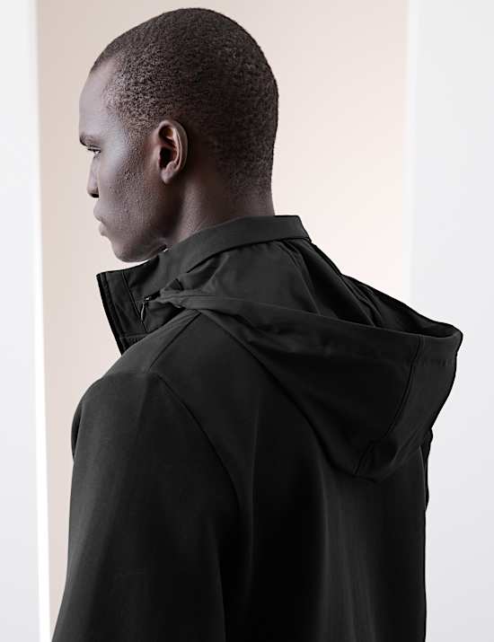 Technical Hooded Jacket