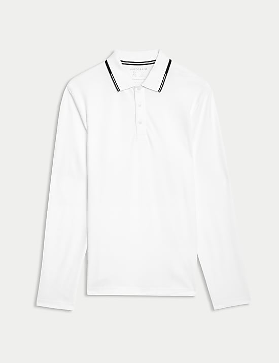 Cotton Rich Tipped Polo Shirt