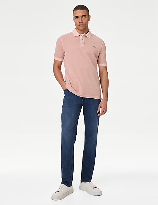 Pure Cotton Polo Shirt