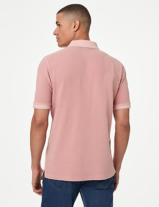 Pure Cotton Polo Shirt