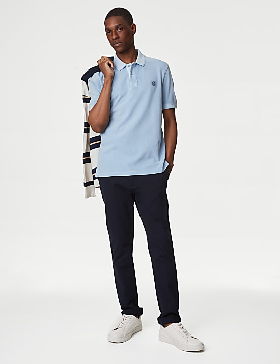 Pure Cotton Polo Shirt