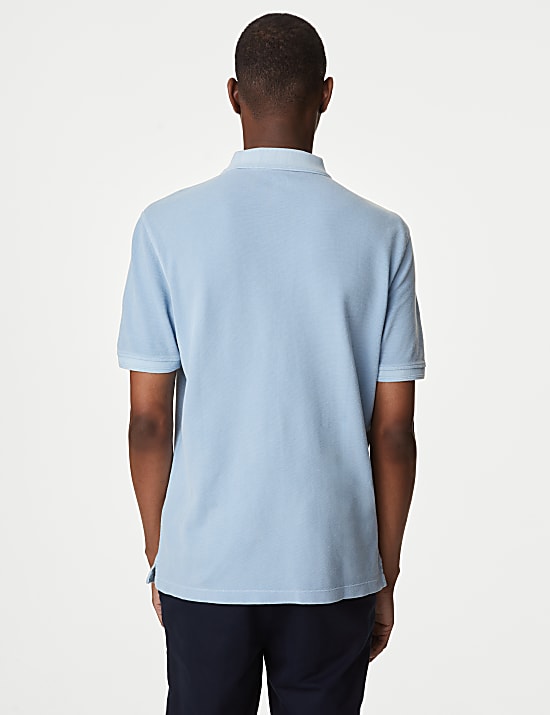 Pure Cotton Polo Shirt