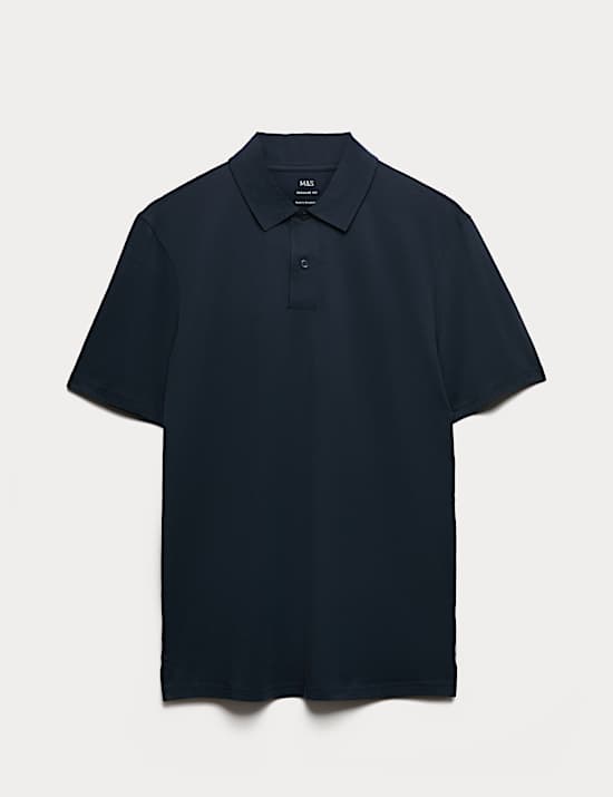 Pure Cotton Jersey Polo Shirt